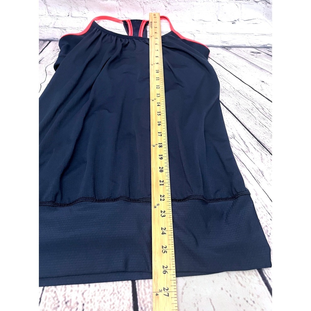 Lululemon No Limits Tank Inkwell Navy Blue Workout Built-In Bra Size 8 - Picture 8 of 9
